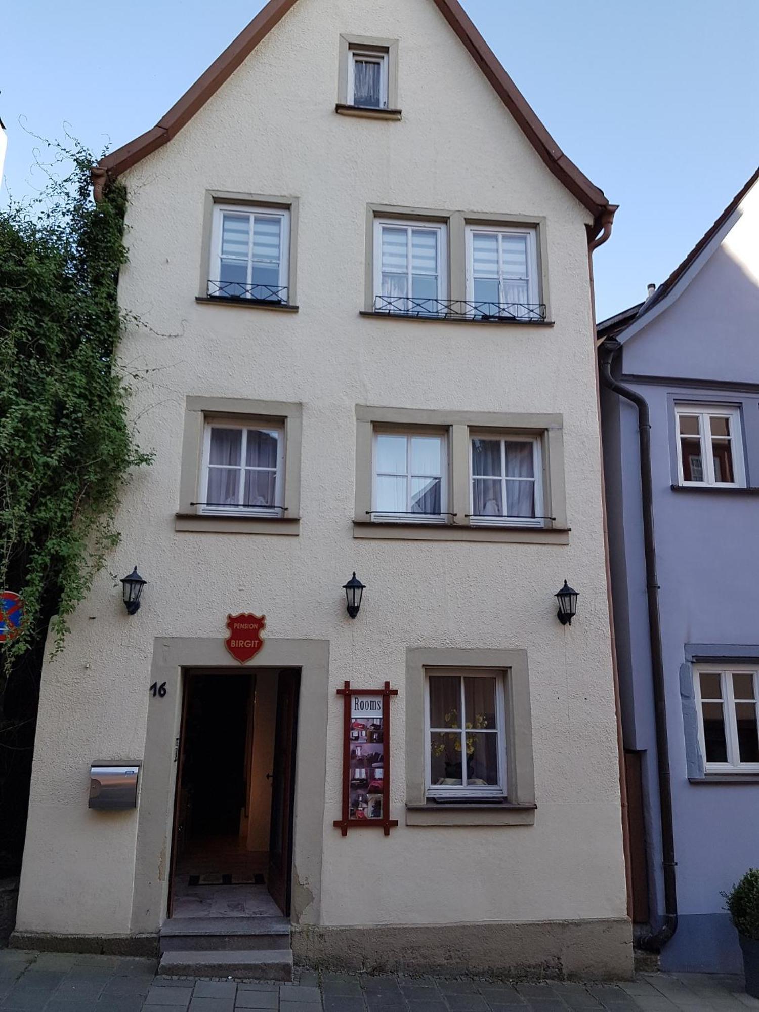 Pension Birgit Rothenburg ob der Tauber Extérieur photo